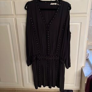 Black silk Ramy Brook Dress